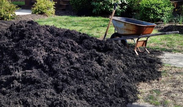 Black Mulch Delivery in Bloomfield Hills