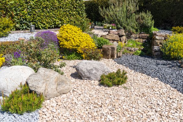 Decorative Gravel Installation in Bloomfield Hills