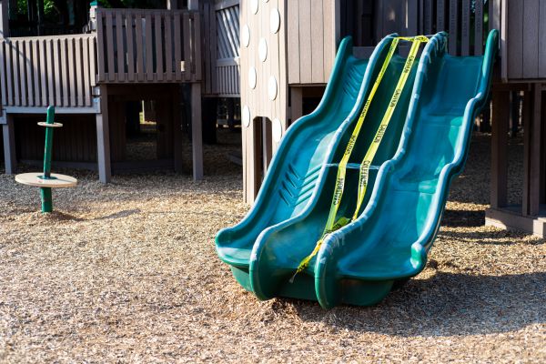 Play Area Mulch Installation in Bloomfield Hills